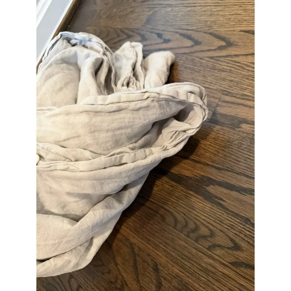 Parachute Linen Duvet Cover (grey) King/cal King NEW $390